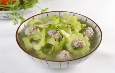 CANH KHỔ QUA THỊT BẰM (Thố)