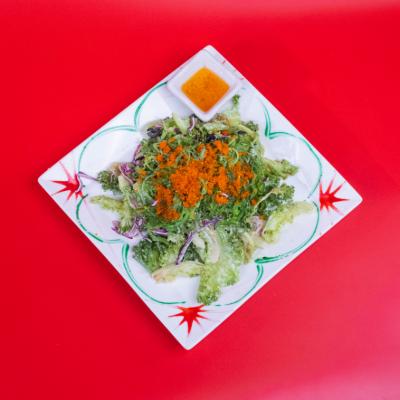 SALAD RONG BIỂN TRỨNG CÁ CHUỒN (Phần)